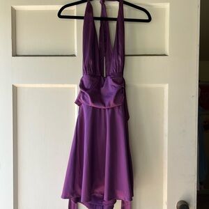 Lucy in the Sky Purple Mini Dress